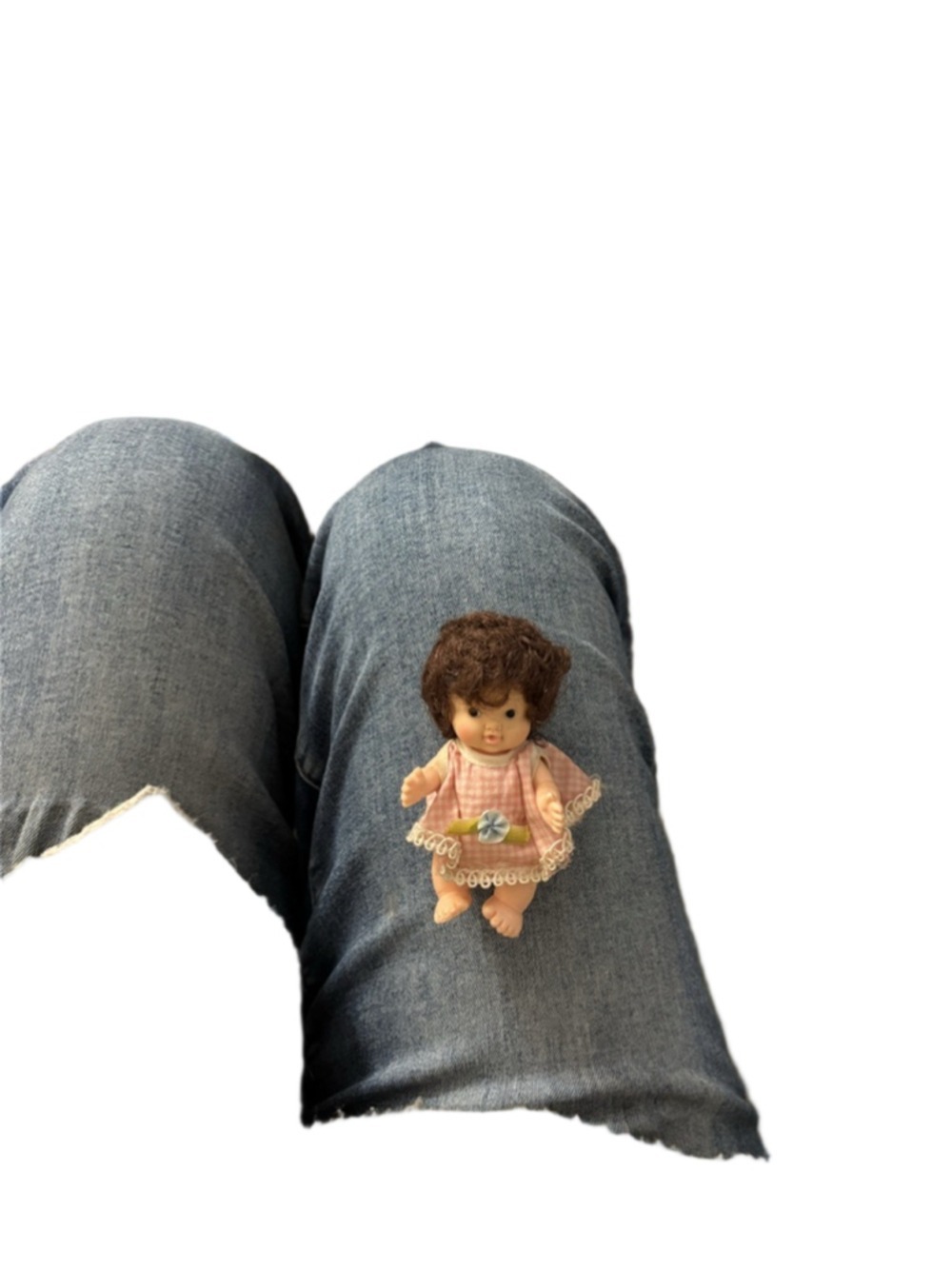 Vintage 1966 Baby Oneida Doll & Toy Co. Dolls & Accessories One Size Pink Beige
